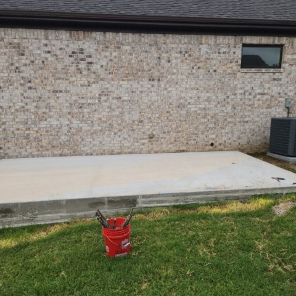 Little Rock Concrete Patio